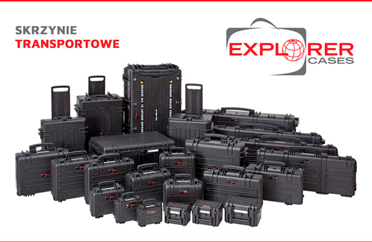 Skrzynie transportowe EXPLORER CASES.