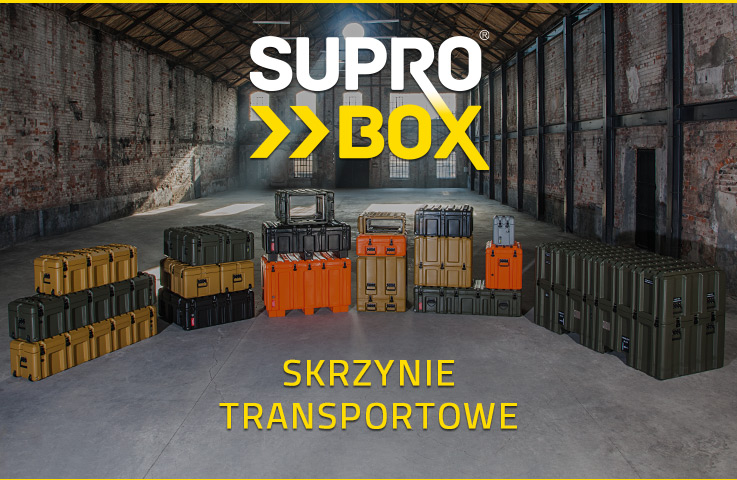 Skrzynie transportowe SUPROBOX.